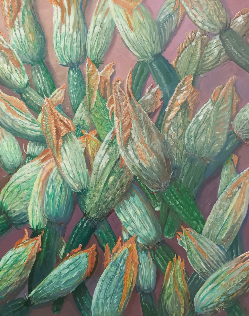 Courgettebloemen 