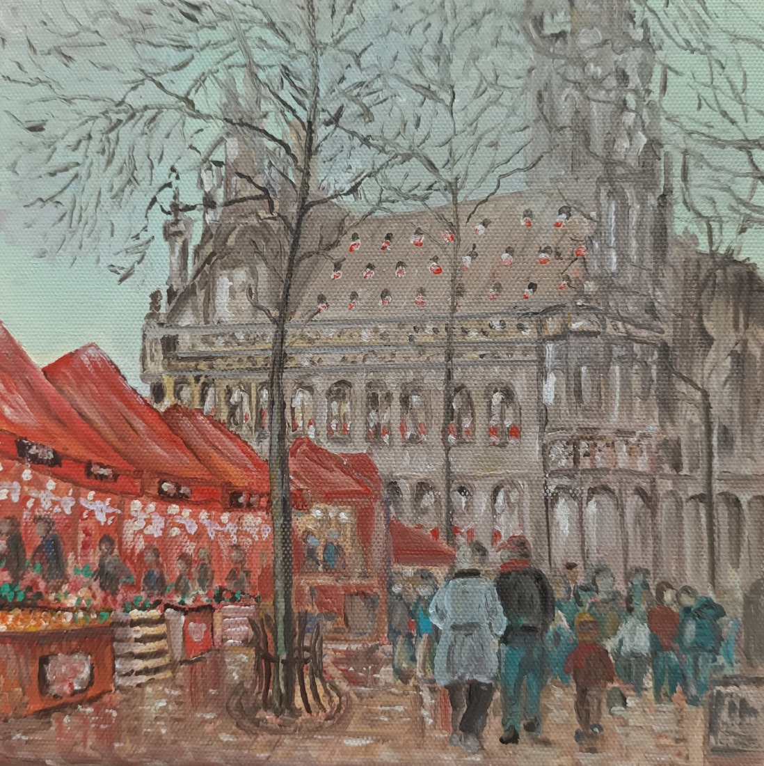 Markt in Middelburg 