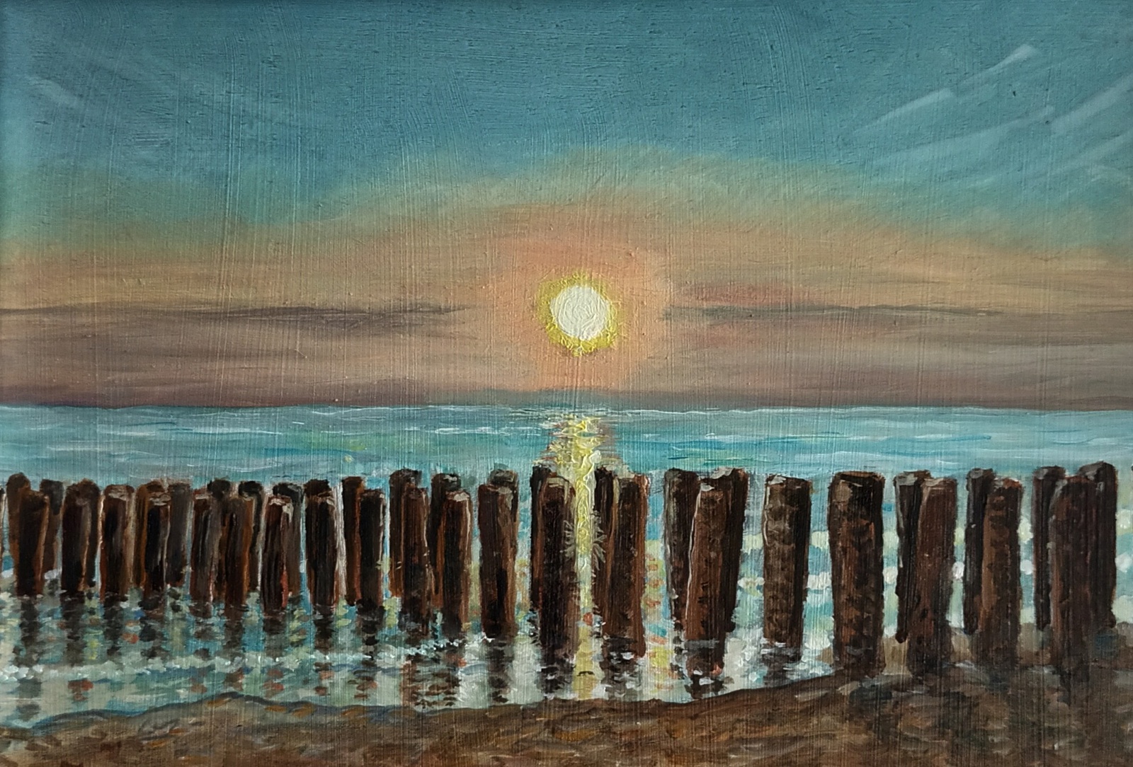 Zonsondergang 