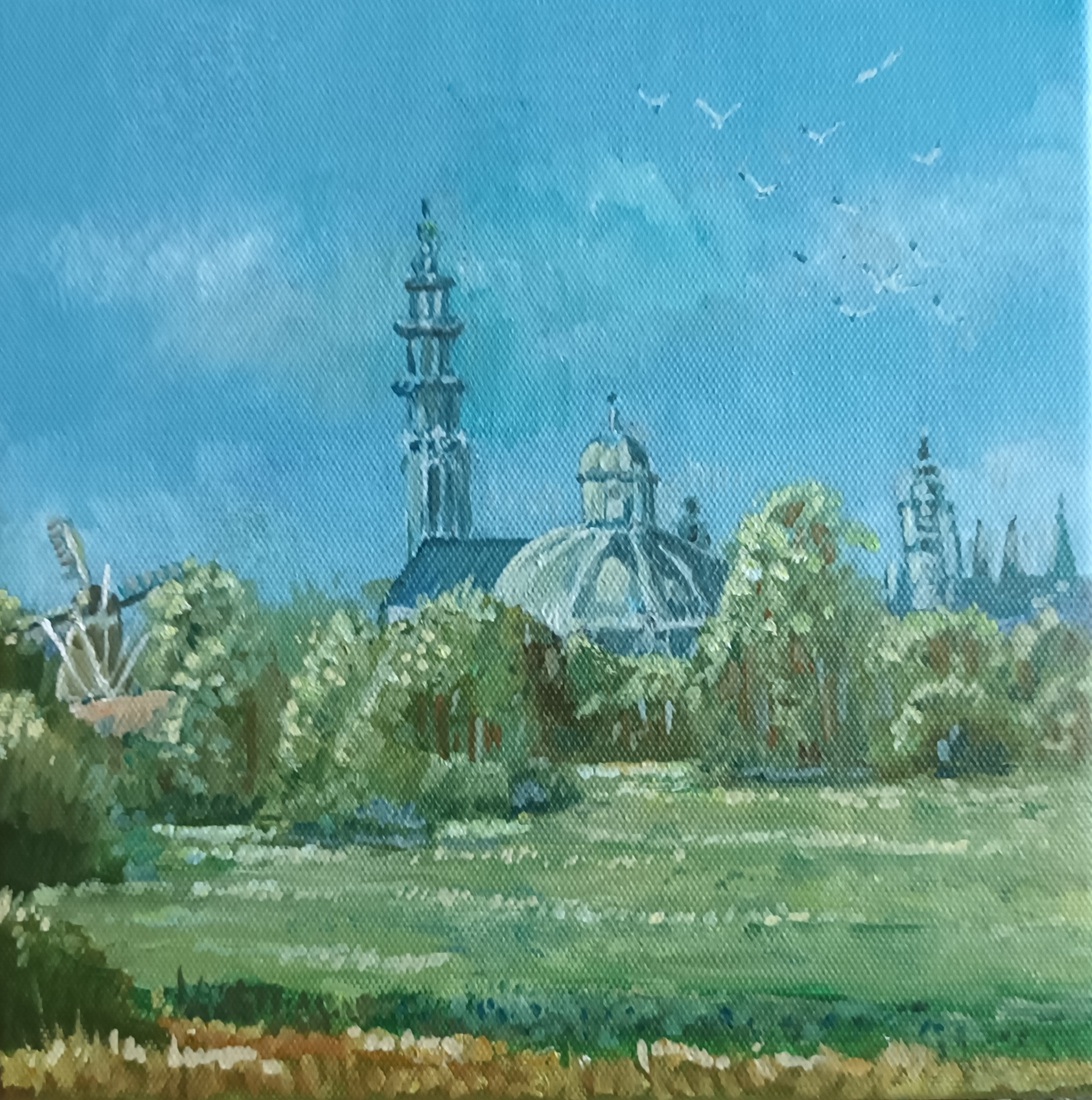 Zicht op Middelburg 