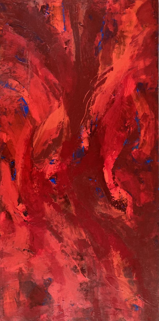 Abstract red