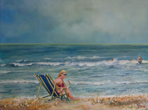 Schilderijen over zee en strandleven