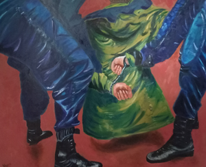 Schilderijen waar de actie centraal staat