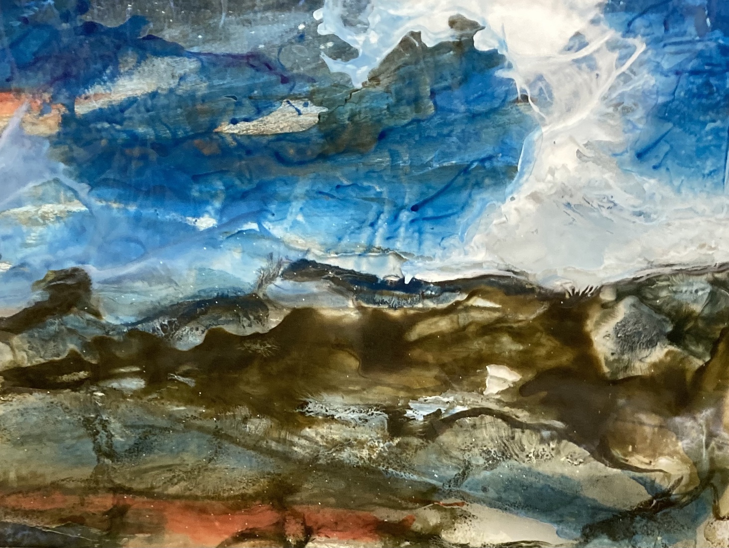 ruig weer in IJsland 7805