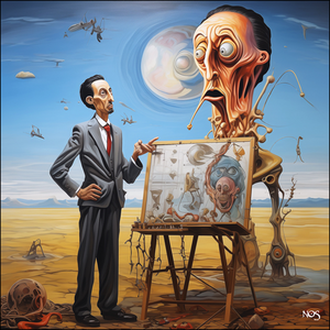 In de serie “Een ode aan..” heb ik kunstwerken ontworpen die in de stijl van een bekende (meestal overleden) kunstenaar gemaakt werden.