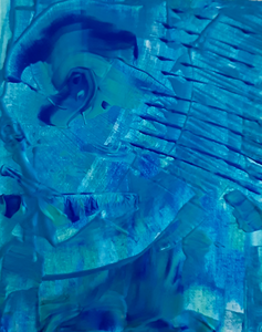 Diverse schilderijen met scratch techniek