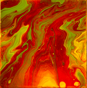 acryl pouring 