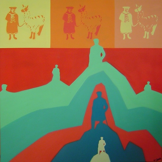 Wandelaar in een vreemd land