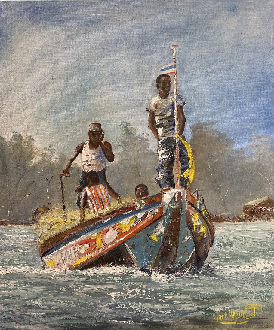Fishermen in the Gambia 