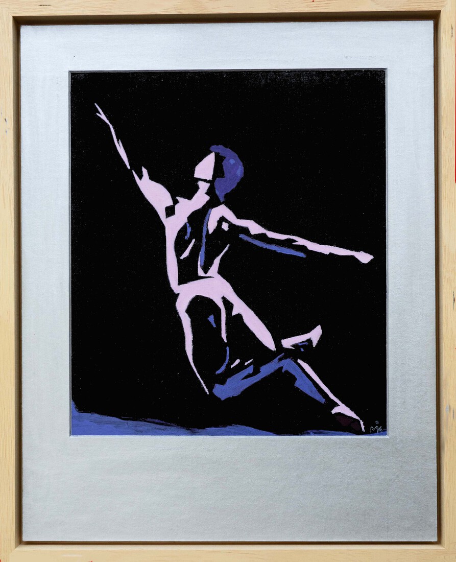 Gracious male dancer