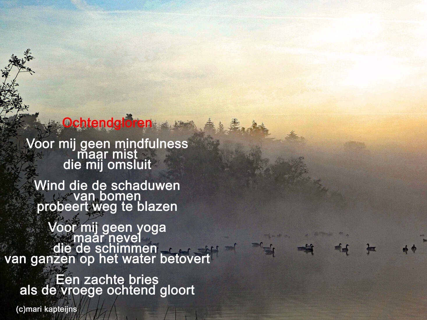 Ochtendgloren