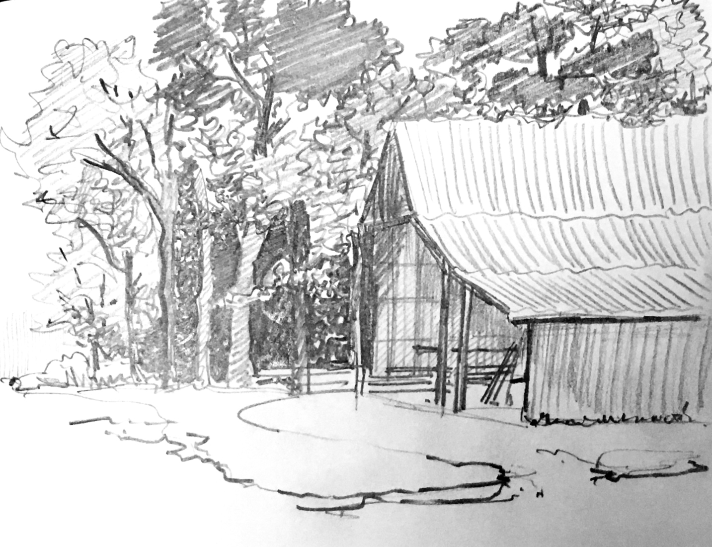 schuur van boerderij schoneveld in ruurlo