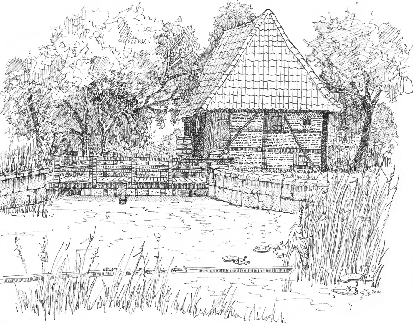 Watermolen van Oele, Overijssel