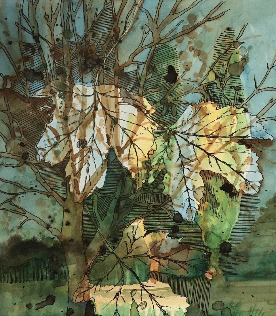 Herfstbladeren fantasie / Feuilles d'automne