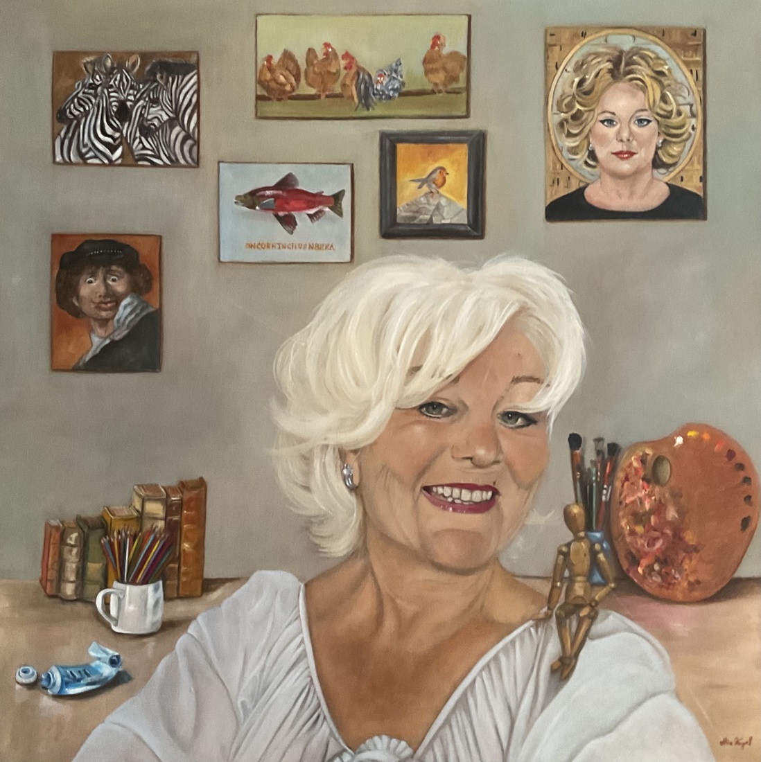 Zelfportret.