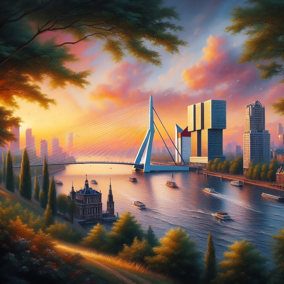 R027 - Rotterdam Maas along the hill side