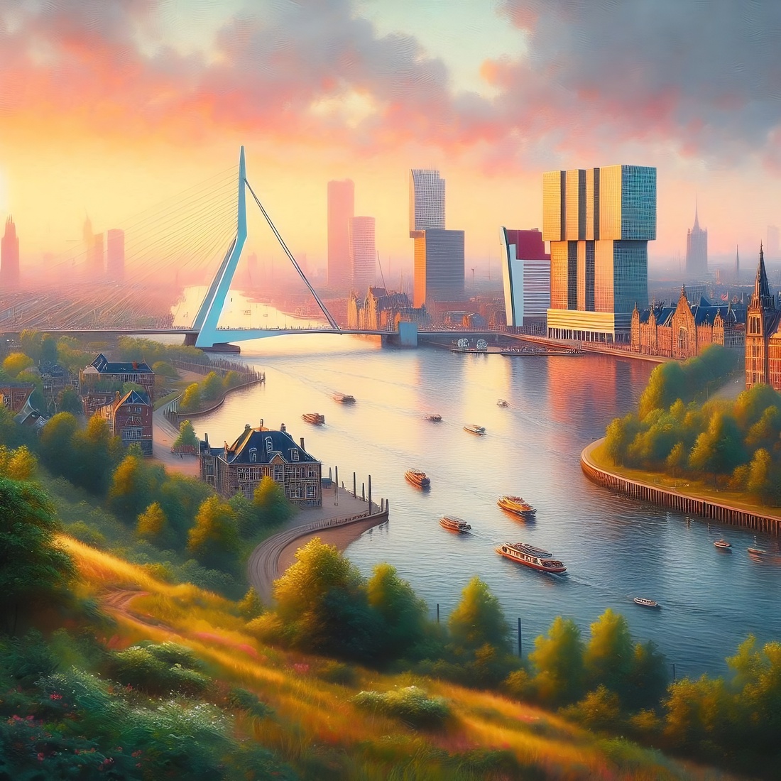 R029 - Rotterdam Maas at the hillridge