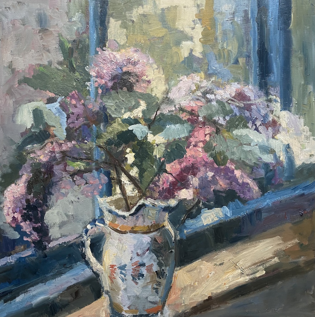 Paars blauwe seringen 