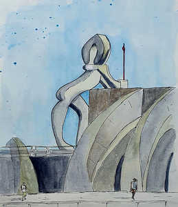 Schilderijen van bijzondere plekken buiten Arnhem. In Spanje of Curacao.