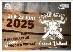 Twee dagen heerlijk met collega’s zagen, barbecueën en gezelligheid 
Zaterdag kettingzaag kunstenaars,  oude ambachten, live muziek
Zondag kettingzaag kunstenaars, braderie, oude ambachten, leger voertuigen, oldtimers alle categorieën 