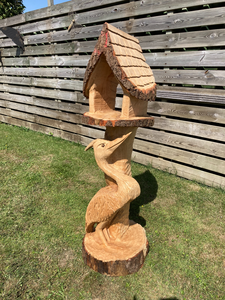 Hier kunnen de vogeltjes lekker komen eten