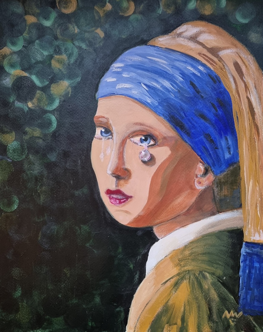 Girl who lost her pearl