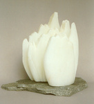 Ik ben begonnen beelden uit zachte steen te maken o.a. speksteen, daarna volgden de hardere soorten steen, zoals; albast, serpentijn, springstone, marmer enz. Mijn stenen beelden zijn van realistisch tot abstract en in divers afmetingen.