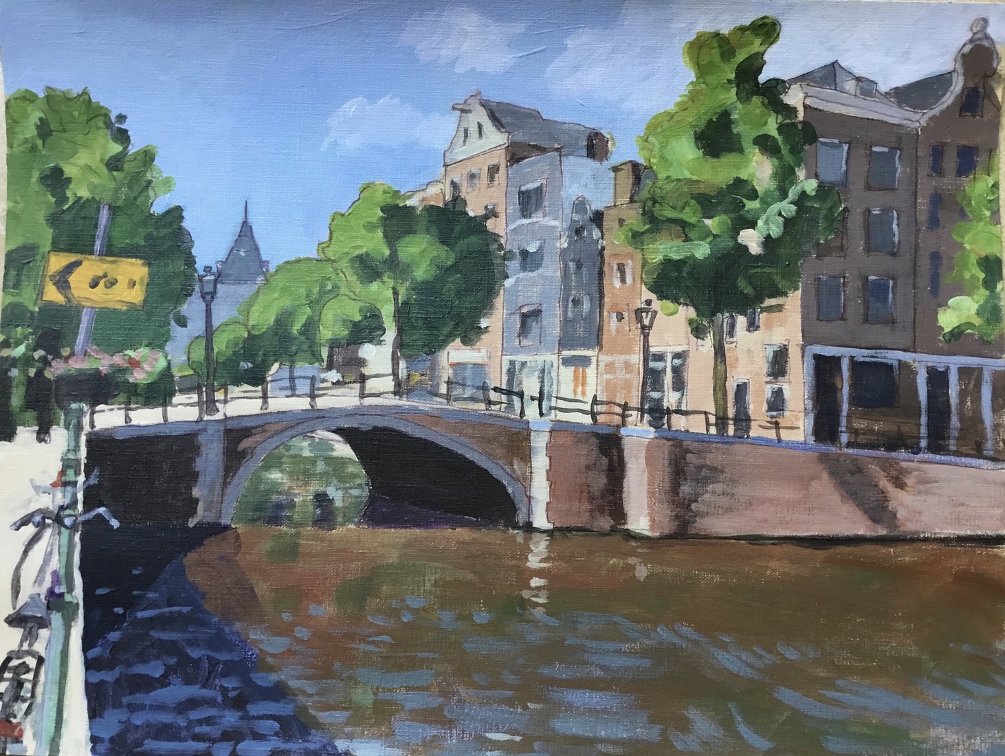 Spiegelgracht in Amsterdam