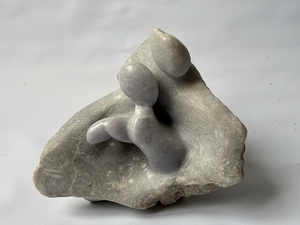 Beeldhouwwerken in marmer, speksteen, serpentijn en albast 