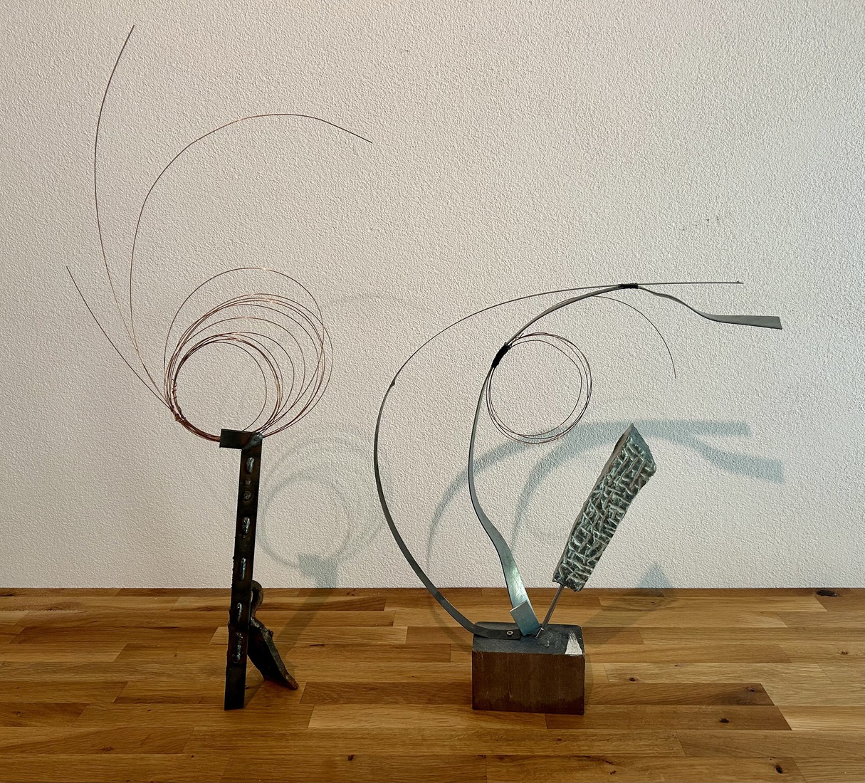 Oud ijzer compositie 