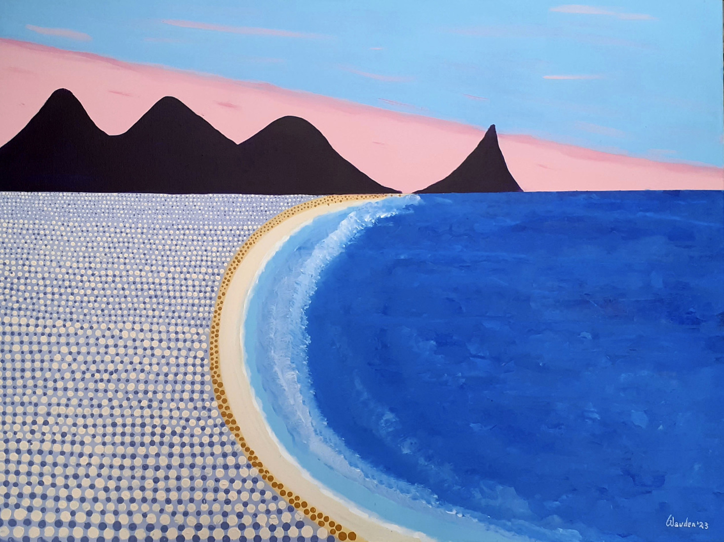 Day at the rocky Beach