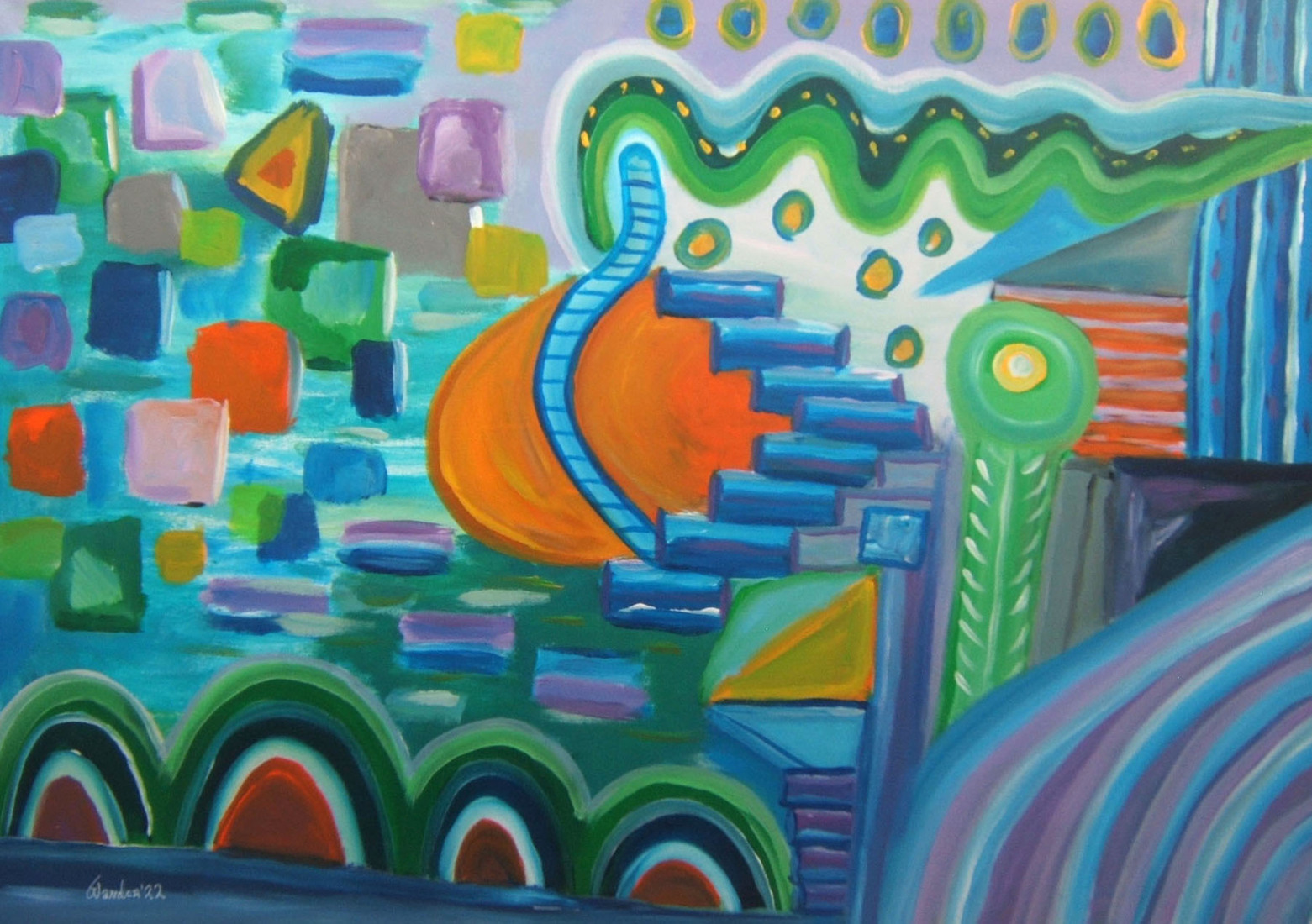 Just climb the steps