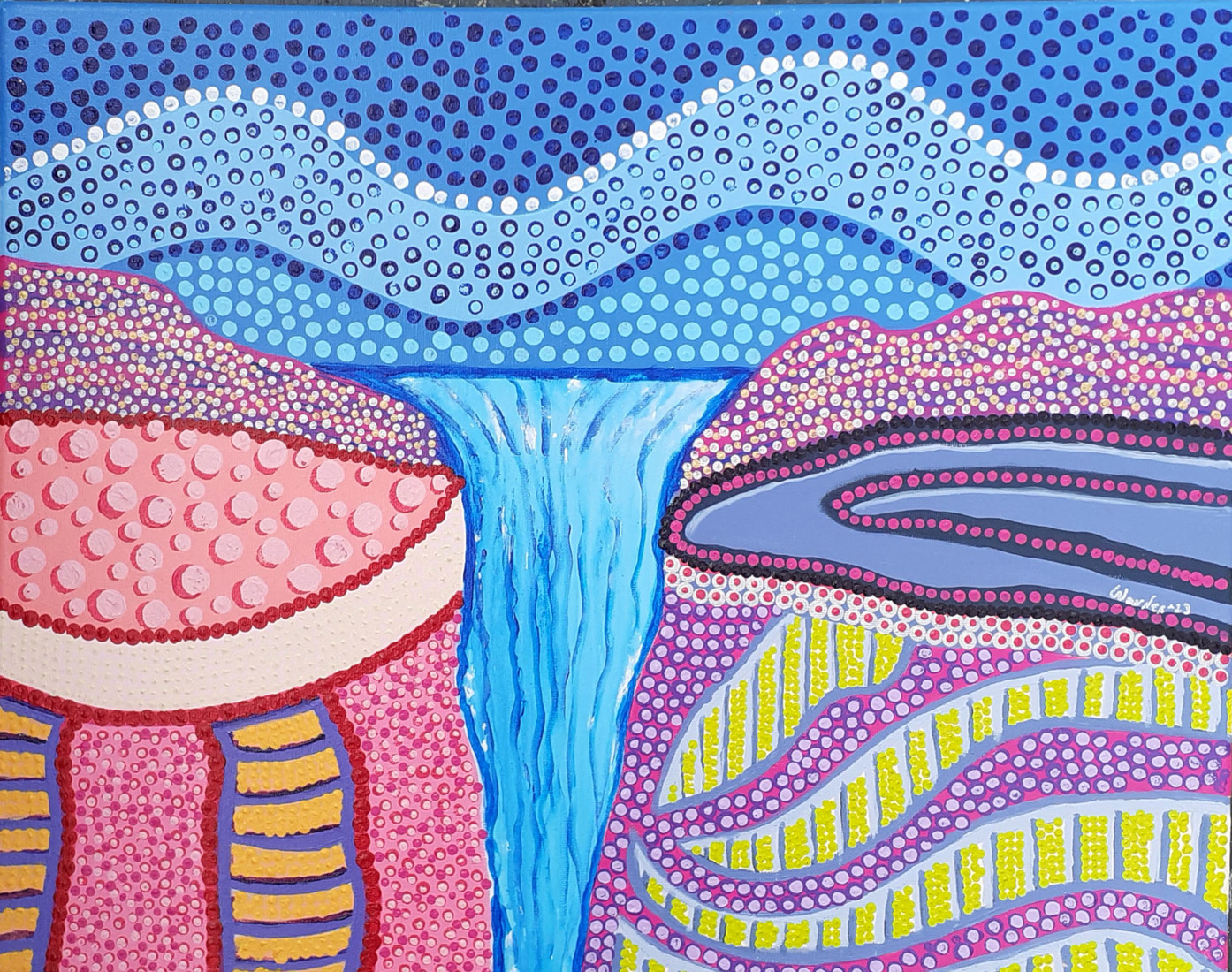 When water is splitting the Rocks 